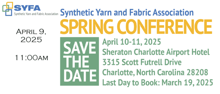 Synthetic Yarn and Fabric Association- Spring Conference 2025