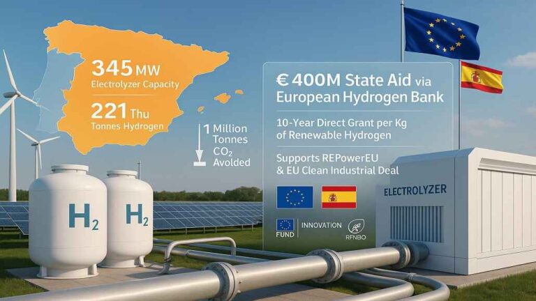 Auction-as-a-Service to Produce Renewable Hydrogen in Spain
