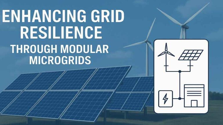 Enhancing Grid Resilience with Modular Microgrids