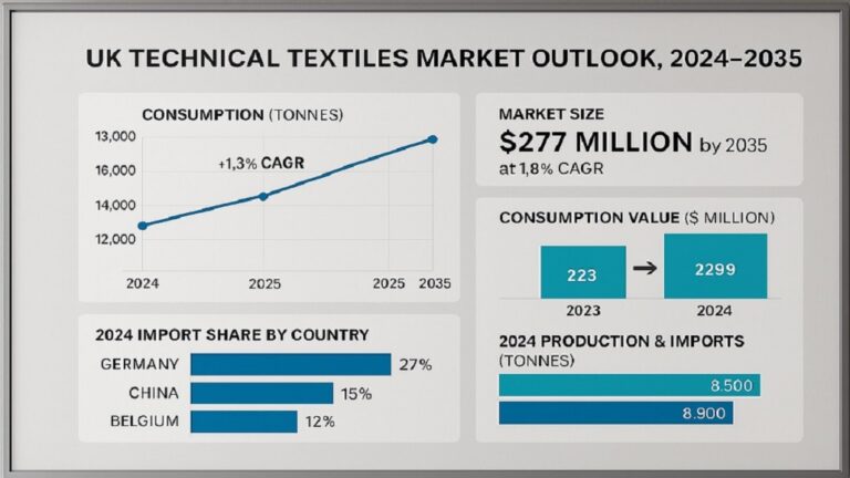 UK Technical Textile Market Forecasts Steady Growth to 2035 UK Technical Textile Market Forecasts Steady Growth to 2035