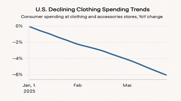 US clothing spending drops 3.9% in early 2025: Earnest