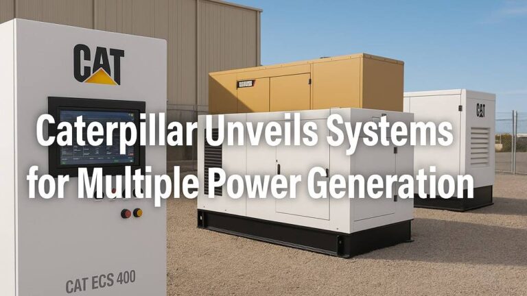 Caterpillar Unveils Systems for Multiple Power Generation
