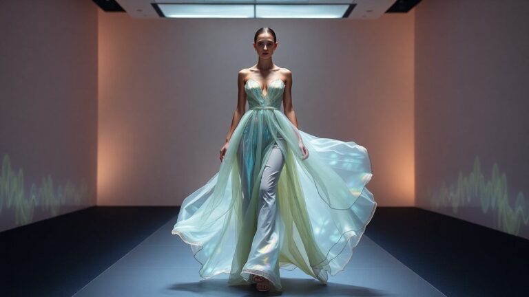 Fluid Fashion Couture Redefines Texture and Innovation 2025