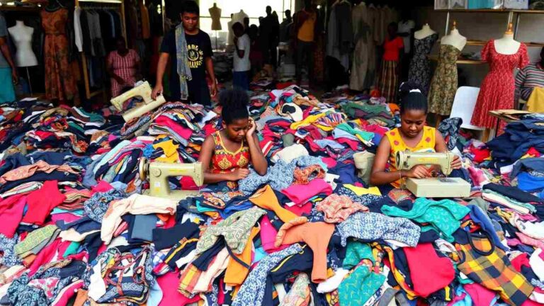 Local Fashion Solutions to Ghana’s Textile Waste Crisis