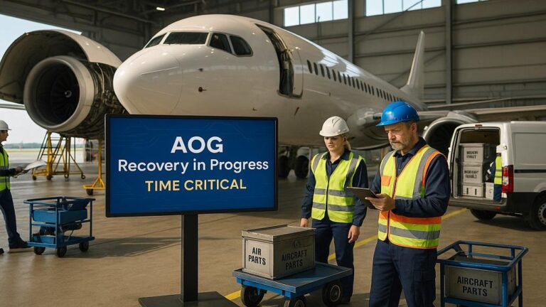 Aircraft-On-Ground Logistics Playing Part in Aviation