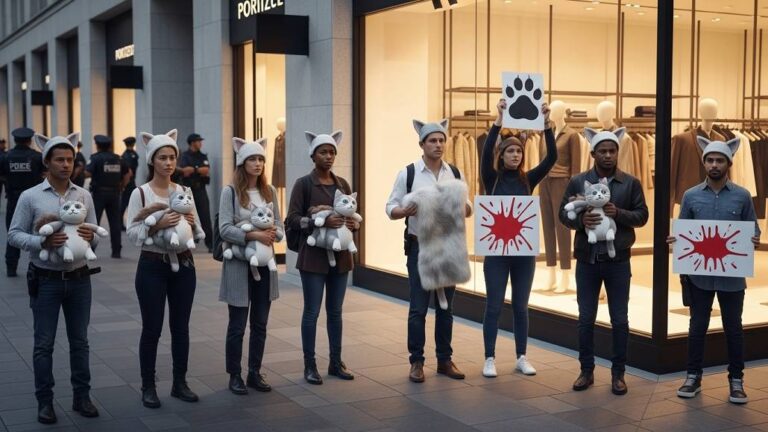 Anger Grows as Cat Fur Clothes Sold in Australia
