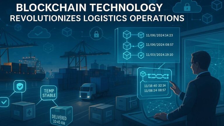 Blockchain Technology Revolutionizes Logistics Operations