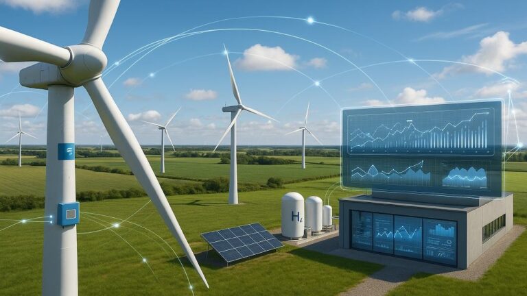 Edge-Controlled Wind Farms Bringing Grid Stability