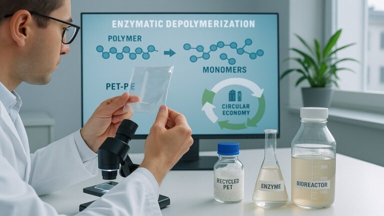 Enzymatic Depolymerization of PET For Multilayer Packaging