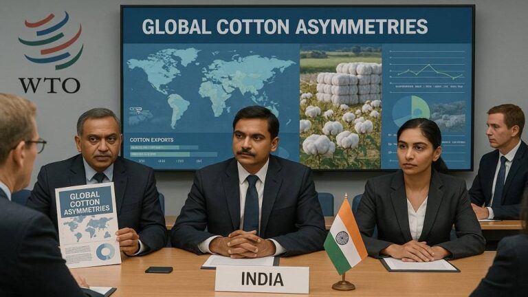 India Calls for Fair Cotton Trade at WTO
