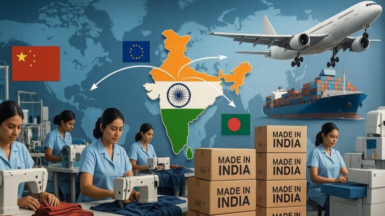 India Leads Apparel Exports, Surpassing China and Bangladesh