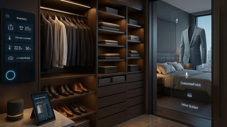 Intelligent Closets and Furnishings for Smart Living