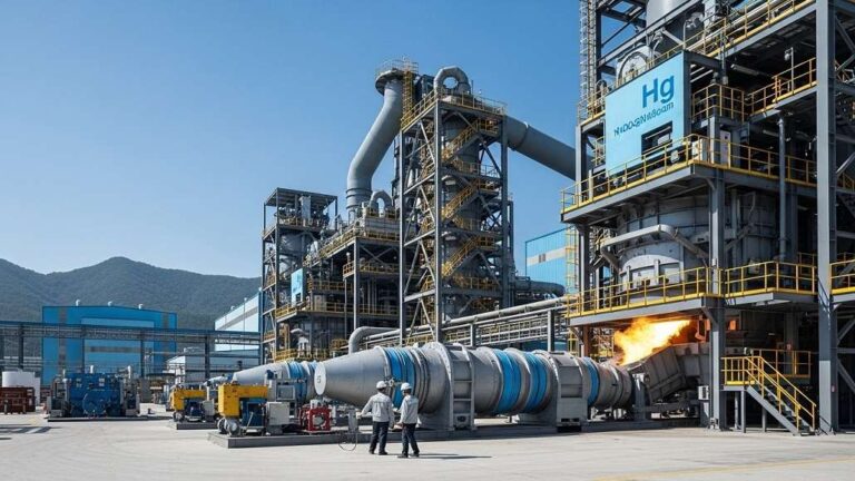 South Korea Targets Hydrogen-Based Steelmaking tech by 2030