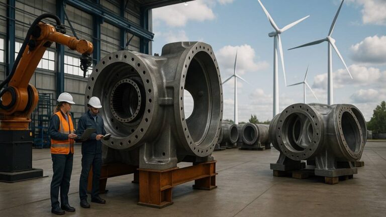 Wind Turbine Casting Market Size Worth USD 4,597.45 Million by 2034 | CAGR: 6.6%