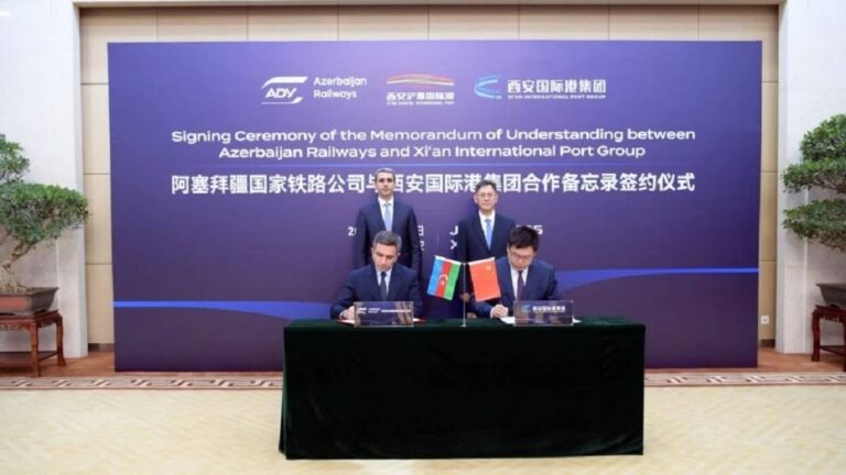 Azerbaijan, China Boosts Middle Corridor Railway Trade