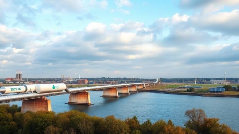 Cross-Border Hydrogen Connection on Rhine Gets EU Support