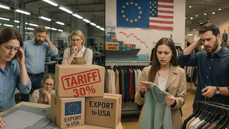 EU Textile & Fashion Sector Threatened by US 30% Tariff Hike