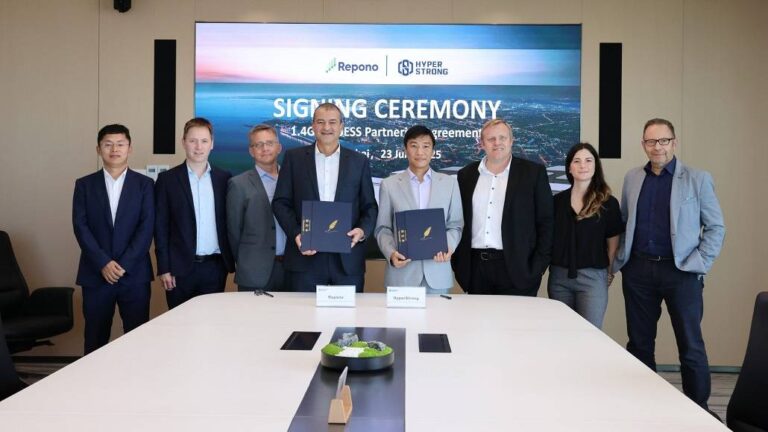 HyperStrong, Repono Partner to Boost Energy Storage in Europe