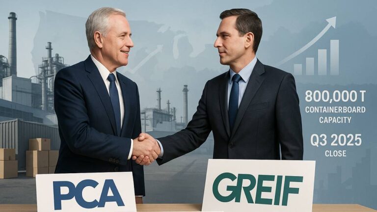 PCA Acquires Greif’s Containerboard Unit for $1.8 Billion