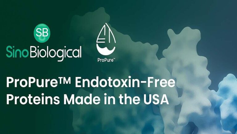 Sino Biological Sets New Industry Standard with ProPure™ Endotoxin-Free Proteins Made in the USA