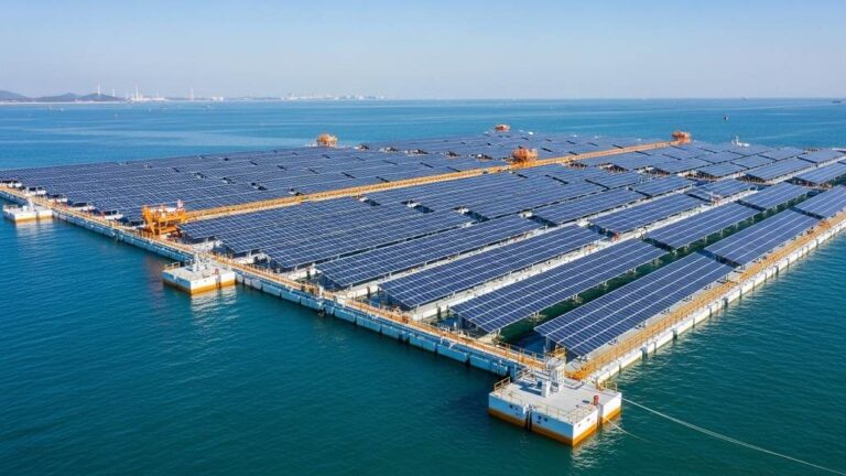 Sinopec Launches Floating Photovoltaic Power Plant