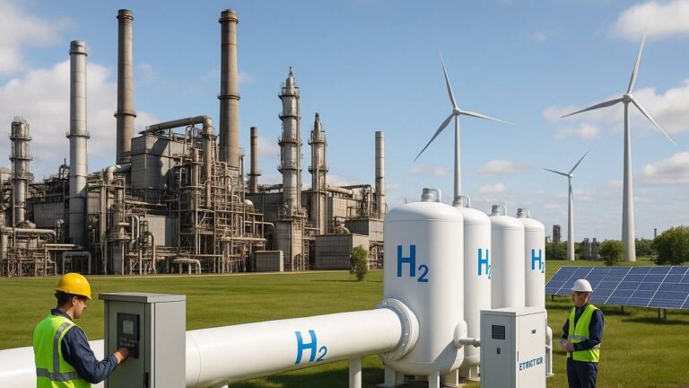 The Role of Hydrogen in Decarbonising Industrial Clusters 