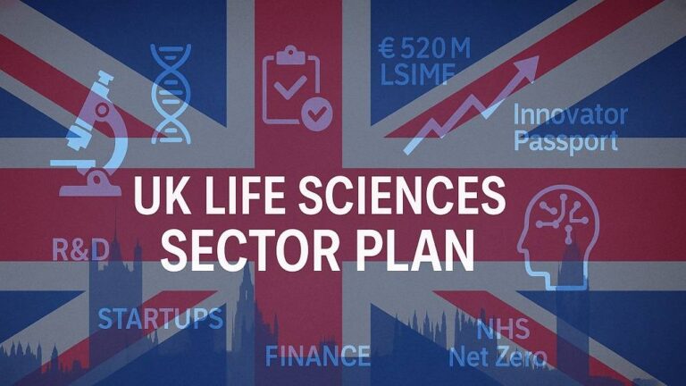 UK Life Sciences Sector Plan Enhances Startup Innovation