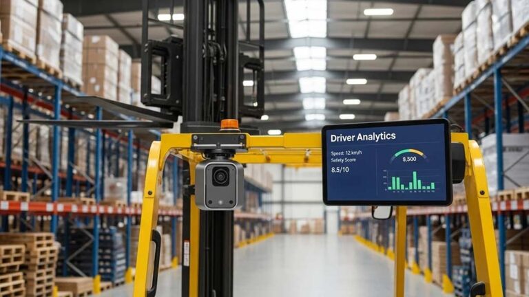 AI-Powered Forklift Safety Technology by Pallet-Track