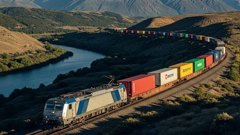 China-Turkey-Europe Railway Line via the Middle Corridor