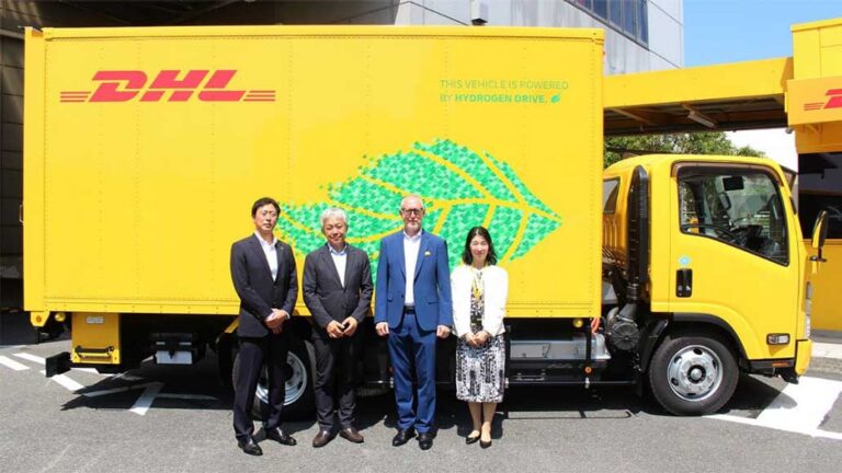 DHL Supply Chain Japan Launches Hydrogen-Powered FC Trucks