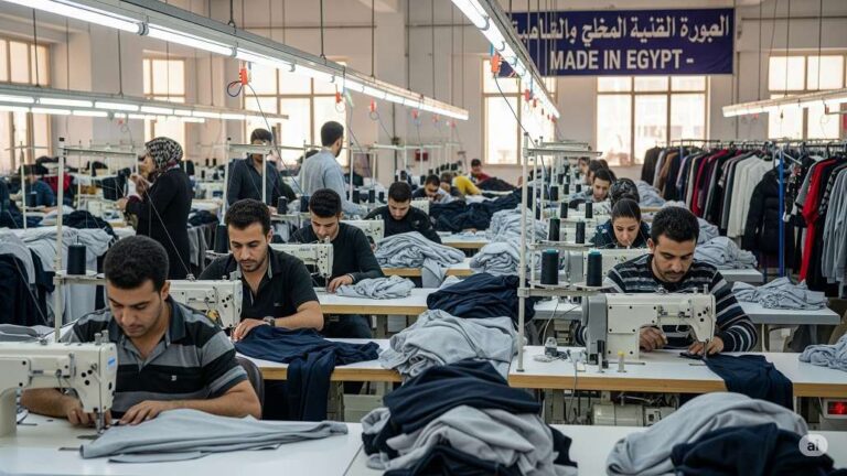 Egypt Aims to Achieve $12 Billion in Garment Exports by 2031