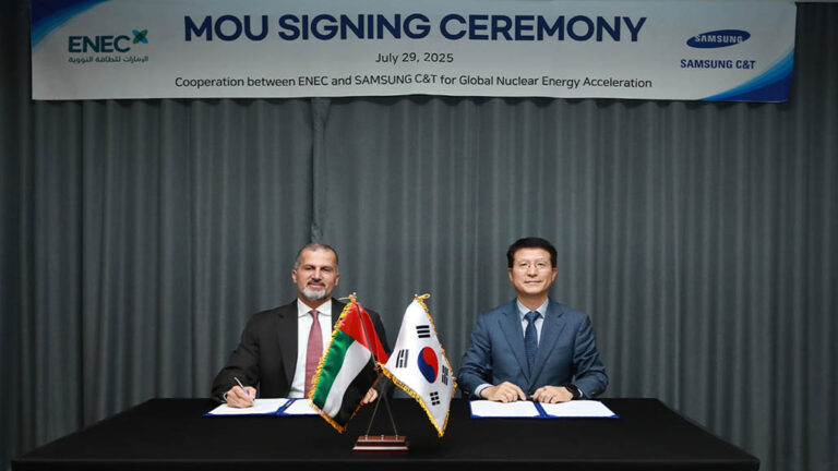 Samsung C&T, ENEC Partner for Global Nuclear Energy Projects