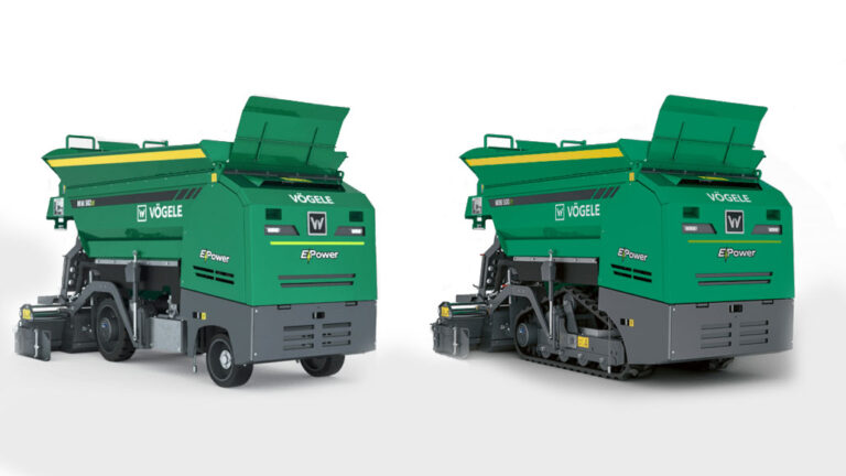 Wirtgen Vögele Launches Battery-Powered Mini Pavers Models