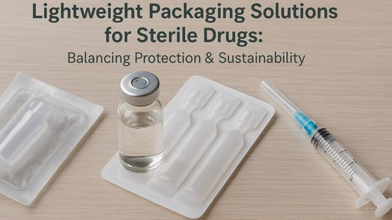 Lightweight Pharma Packaging for Sterile Drugs & Sustainability