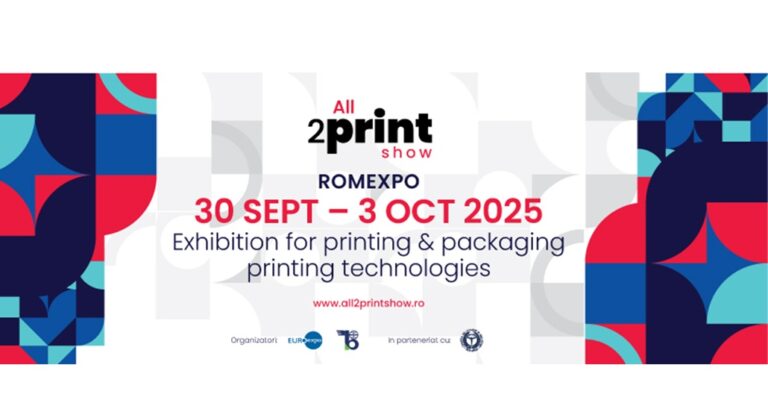Romania’s Largest Printing Trade Fair Turns 30 and Transforms Romexpo Hall B1 into a Print Innovation HUB