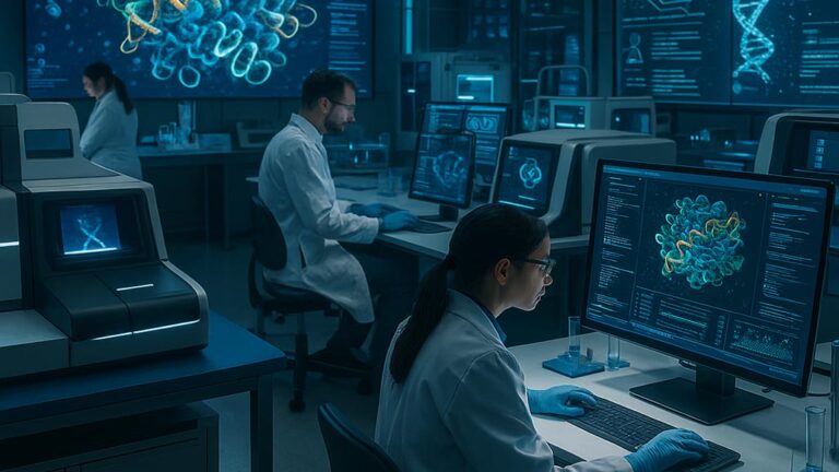 Generative AI in Genomics, Proteomics and Molecular Research