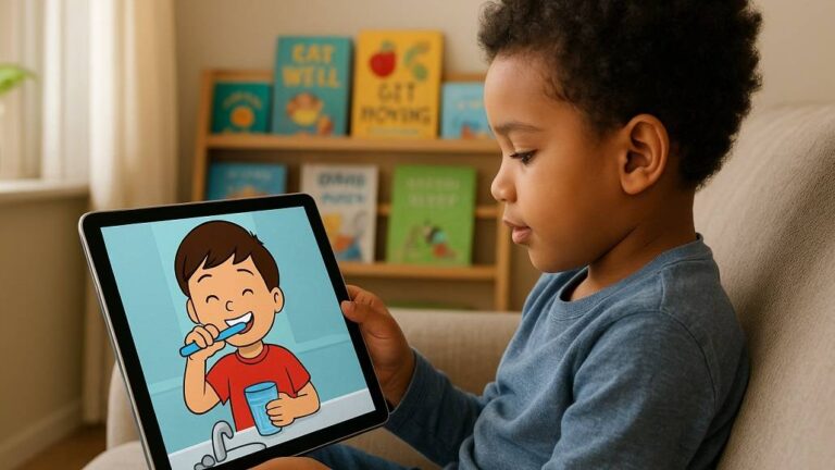 Healthy Habits Through Digital Stories: Teaching Kids Wellness With E-Books