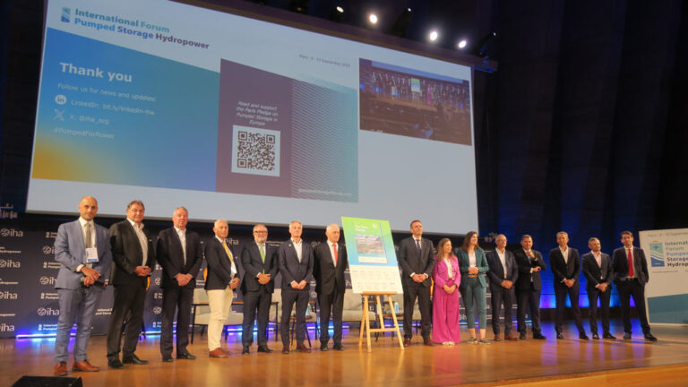 IHA and Euroelectric Launch Paris Pledge for PSH in Europe