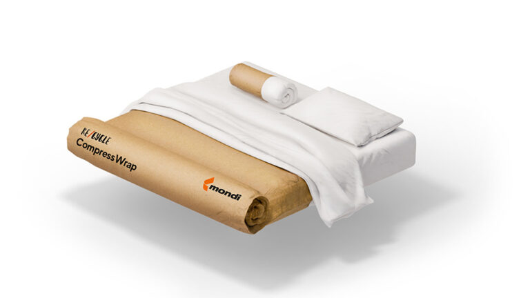 Mondi’s paper-based CompressWrap sets new standards for Ekornes’ mattresses
