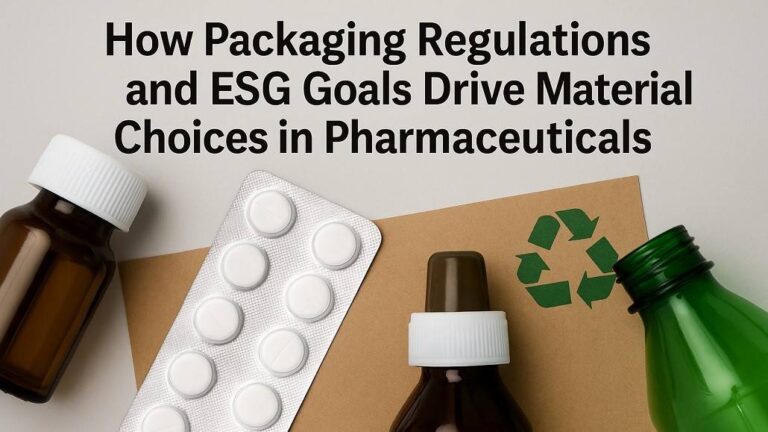 Pharma Packaging Regulations and ESG Goals Driving Material Choices