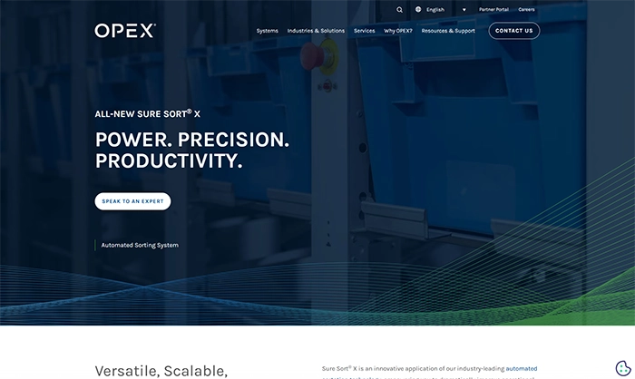Sure Sort X® from OPEX Corporation