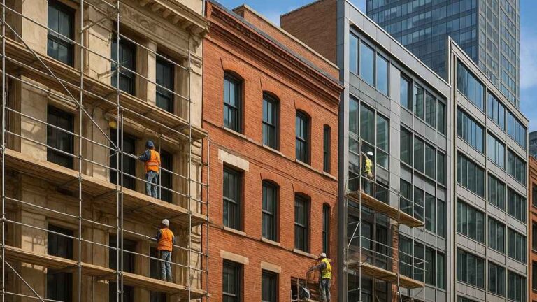 The Role of Facade Restoration in Extending the Life of Urban Infrastructure