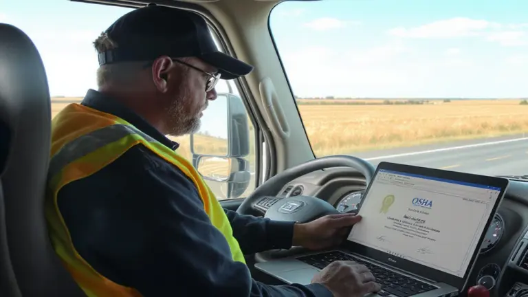 The Role of OSHA Certification Online in Building Safer Transport Operations