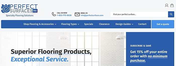 Perfect Surfaces