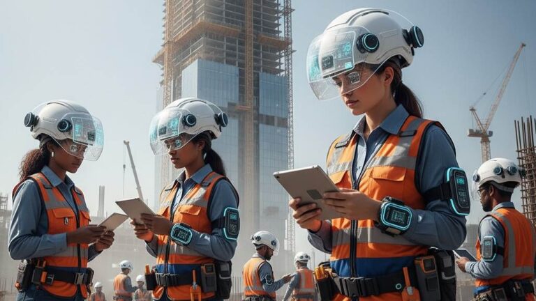 Smart Wearables Improving Construction Safety