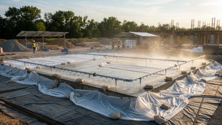 Water Saving Technologies for Concrete Curing