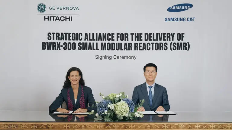 GVH, Samsung C&T Collab on BWRX-300 SMR Deployment Beyond NA