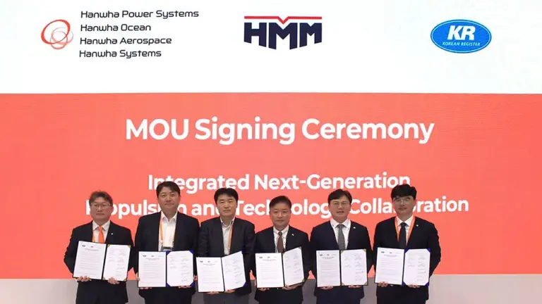 HMM Drives Maritime Decarbonization with Hanwha Group and KR in New R&D Partnership