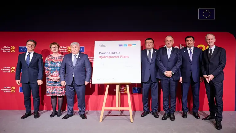 EU Invests in Kambarata-1 Hydropower Project in Central Asia
