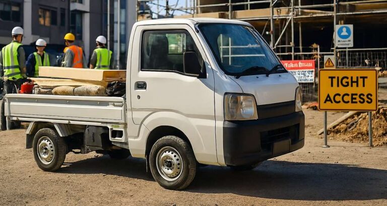 Kei Trucks on the Job Site: Small Size, Big Benefits for Construction